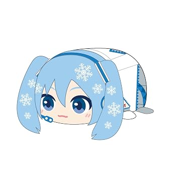 【中古】(非常に良い)雪ミク ぽてコロマスコット BIG B：雪ミク （2011）｜ハッピーストア藤岡