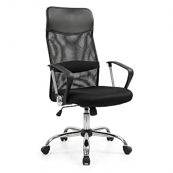 【中古】MOKUTO オフィスチェア メッシュ ハイバック 360度回転 アームレスト付き 人間工学デザイン キャスター付き オフィスチェア 疲れない pc 椅子 デ|ハッピーストア藤岡