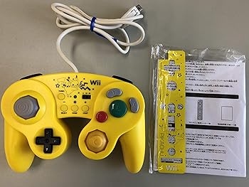 【中古】【Wii U/Wii対応】ホリ クラシックコントローラー for Wii U ピカチュウ|ハッピーストア藤岡