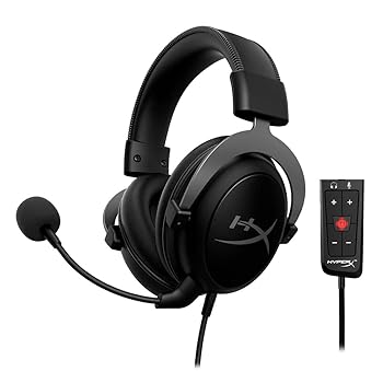 【中古】HyperX Cloud II ゲーミング ヘッドセット 7.1バーチャルサラウンドサウンド対応 USBオーディオコントロールボックス付属 ガンメタル KHX-HSCP-G｜ハッピーストア藤岡