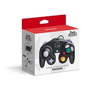 【中古】(非常に良い)【任天堂純正品】ニンテンドー ゲームキューブ コントローラ スマブラブラック|ハッピーストア藤岡