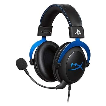 【中古】HyperX Cloud ゲーミングヘッドセット PlayStation公式ライセンス PS5/PS4 対応 インライン音量コントロールBox付属 HX-HSCLS-BL/AS｜ハッピーストア藤岡