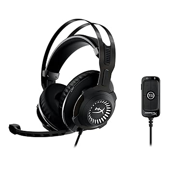【中古】(非常に良い)HyperX Cloud Revolver + 7.1 有線 ゲーミングヘッドセット 7.1ch PS4 PS5 PC Switch Xbox低反発クッション 3.5mm 頑丈なスチールフレーム TeamS|ハッピーストア藤岡