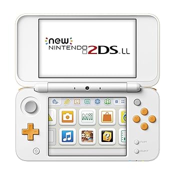 【中古】(非常に良い)Newニンテンドー2DS LL ホワイト×オレンジ|ハッピーストア藤岡