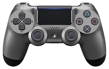 【中古】ワイヤレスコントローラー (DUALSHOCK 4) スチール・ブラック CUH-ZCT2J21|ハッピーストア藤岡