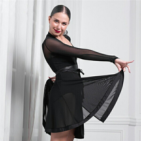 社交ダンス用黒ドレス ハイネック レディース向け海外風社交ダンス黒ドレス10選 - 社交 ダンス