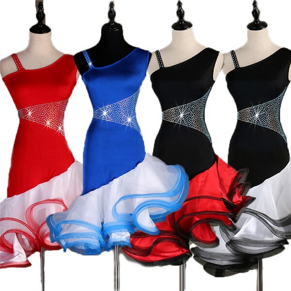 楽天市場】新作 ラテン 衣装 チャチャチャ 社交ダンス ラテン ドレス