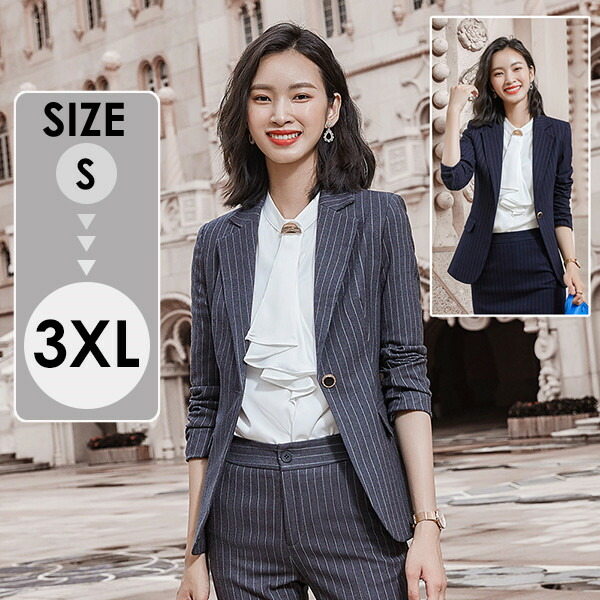楽天市場】スーツ レディース パンツスーツ セットアップ ビジネス