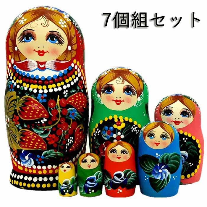 楽天市場】マトリョーシカ ロシア クリスマス 人形 民芸品 土産物