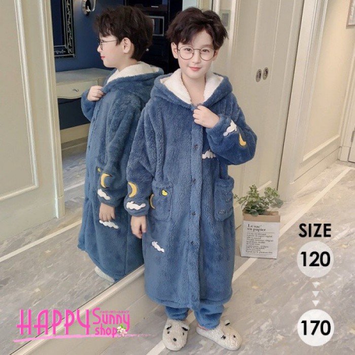 パジャマ 男の子 冬 長袖 170 ルームウェア キッズ 子供パジャマ バスローブ モコモコ 寝巻き かわいい おしゃれ オシャレ 前開き もこもこ 子ども ふわふわ 裏起毛 可愛い 韓国 上下セット 部屋着 誕生日 プレゼント 暖かい ロングパンツ dh007m7m7x1