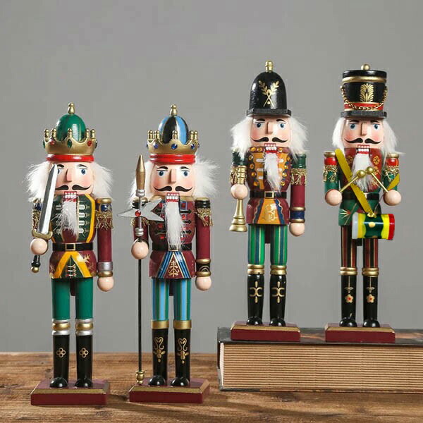 楽天市場】くるみ割り人形 置物 雑貨 木製品 くるみ割り人形 木工品