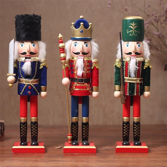 木工品 くるみ割り人形 ドイツ 国王 兵士 ドラマー 人形 38cm クリスマス 祝日用 置物 サンタクロース 伝統的な洋風インテリア工芸品 プレゼント用 おしゃれなインテリア クリスマスディスプレイ ギフト ja217z7z7m3