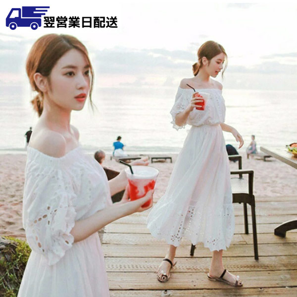 楽天市場】☆10％OFFクーポン☆ワンピース 夏 ホワイト 白 透け