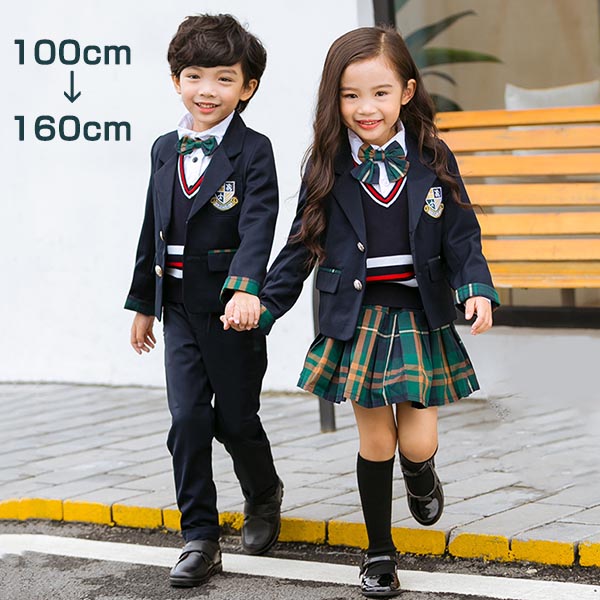 爆買い 期間限定 マスクプレゼント中 学生服 スクールブレザー キッズ 子供 フォーマル スーツ 卒業式 男の子 キッズ 女の子 成人式 卒園式 キッズスーツ 制服 コート 男の子 入学式 小学生 中学生 ジュニア スーツ 100 110 1 130 140 150 160 Dt028w3w3x1