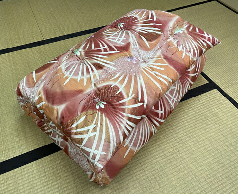 和敷布団　【和柄】　100×205cm【安眠】【快眠】【現品限り】