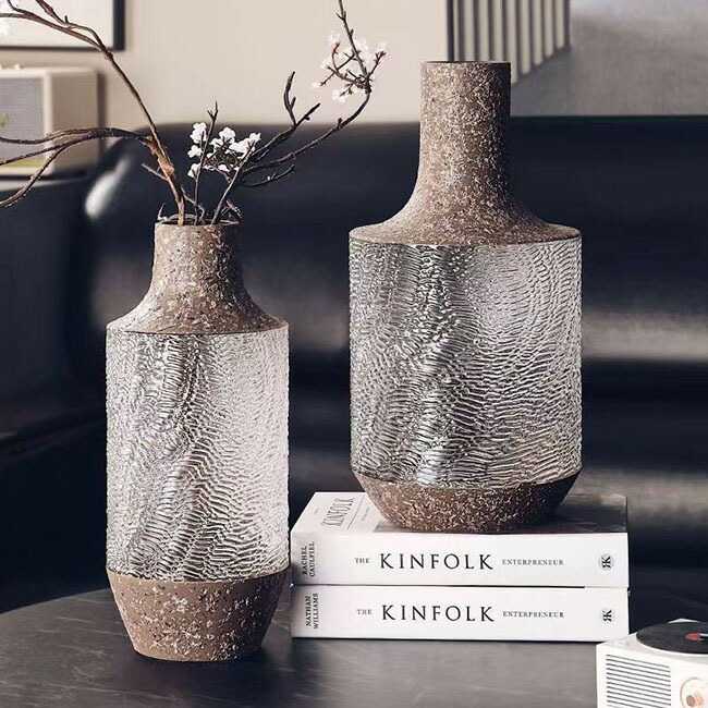 楽天市場】Alx Vase【 Silver 】花瓶 アルミ製 フラワーベース 口径2cm