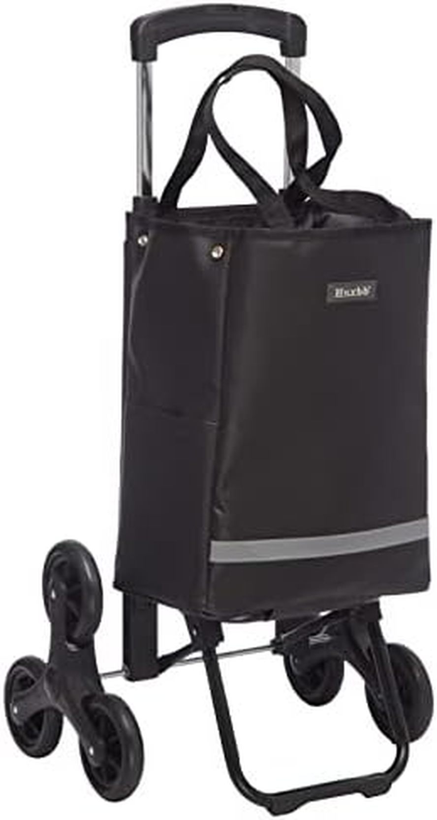 ショッピングカート ショッピングキャリーカート ポータブル 伸縮式ハンドル 折りたたみ 6輪 大容量30L 軽量 おしゃれ 収納便利 運搬簡単 アルミ合金製 階段移動簡単 高齢者 耐荷重 ピクニック｜ハッピートゥデイ