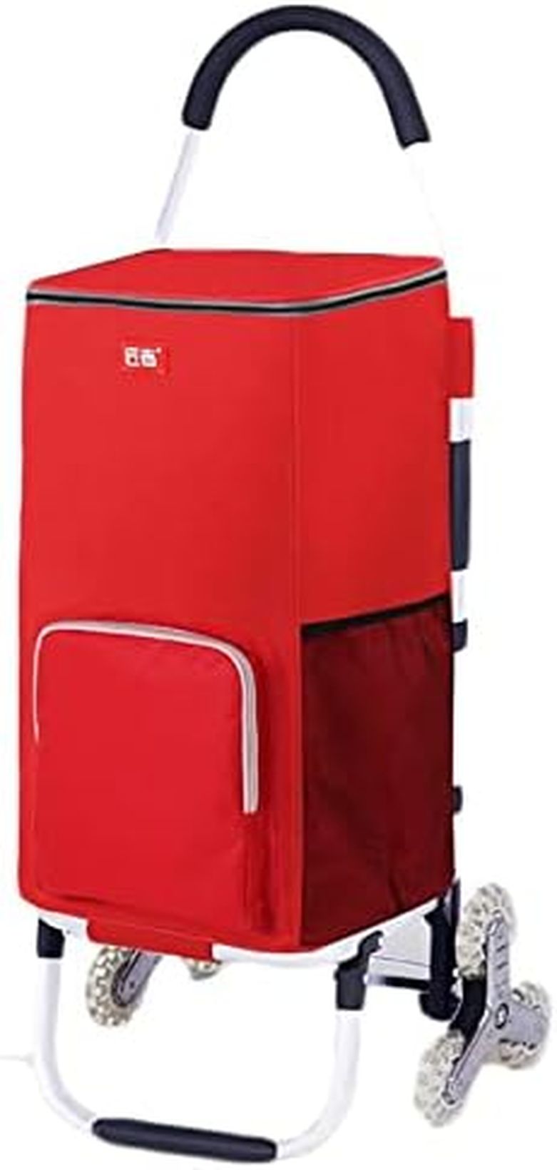 ショッピングカート 折りたたみ 保温保冷 大型買い物かご 買い物キャリー エコバッグ 2輪/6輪 段階登れる 撥水オックスフォード 老人 ショッピングキャリー 大容量 静音 着脱式トートバッグ 耐荷重｜ハッピートゥデイ