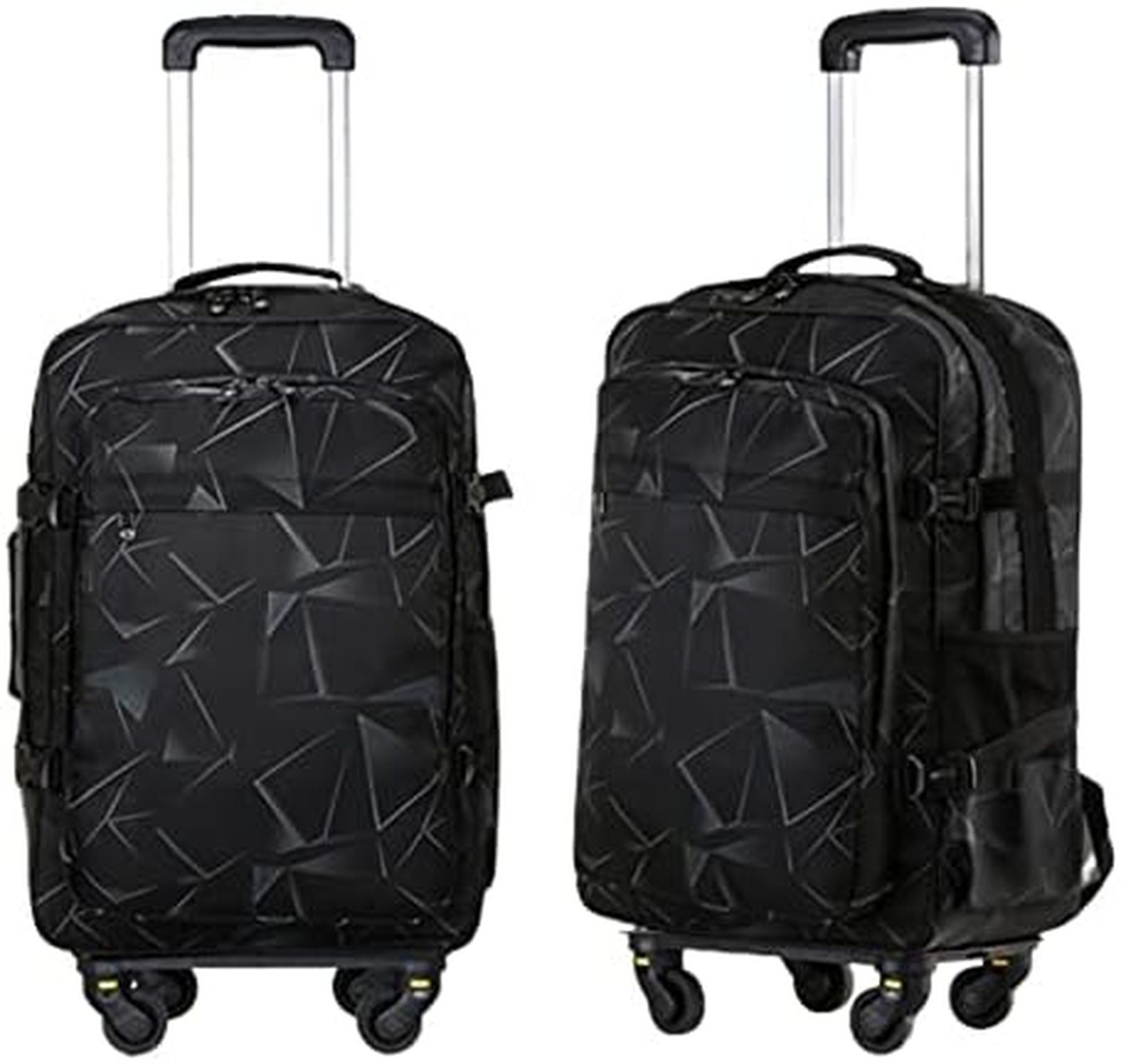キャスターバッグ リュック メンズ キャリーバッグ トロリーケース 静音 トラベルバッグ 旅行用 スーツケース 機内持ち込み 2泊3日 軽量 持ち運び 傷防止 出張用 防水 コンパクト 54*21*3|ハッピートゥデイ