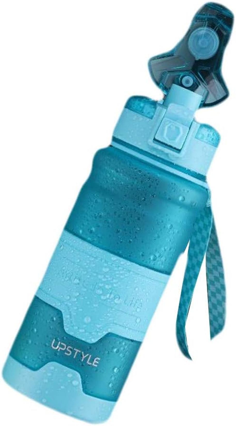 水筒 スポーツボトル ウォーターボトル アウトドアボトル 直飲み おしゃれ 大容量 軽量 登山 直飲み 自転車 ドライブ ジョギング ランニング用 旅行用 携帯便利 密封 子供 ブルー 男女兼用 超軽