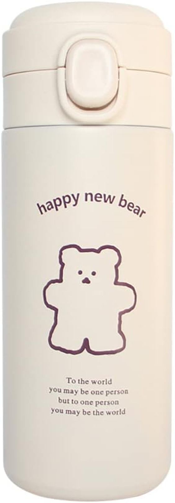 吸い筒 350ml 魔法瓶 無意味さ断熱 保冷 保温 軽さ 直飲み 手抜かり押しとどめる 今めかしい 御姉さん お坊っちゃん 赤ちゃん 愛くるしげ 吸い筒 アウトドア 携帯型 リトルベア トートバッグ 白いこと