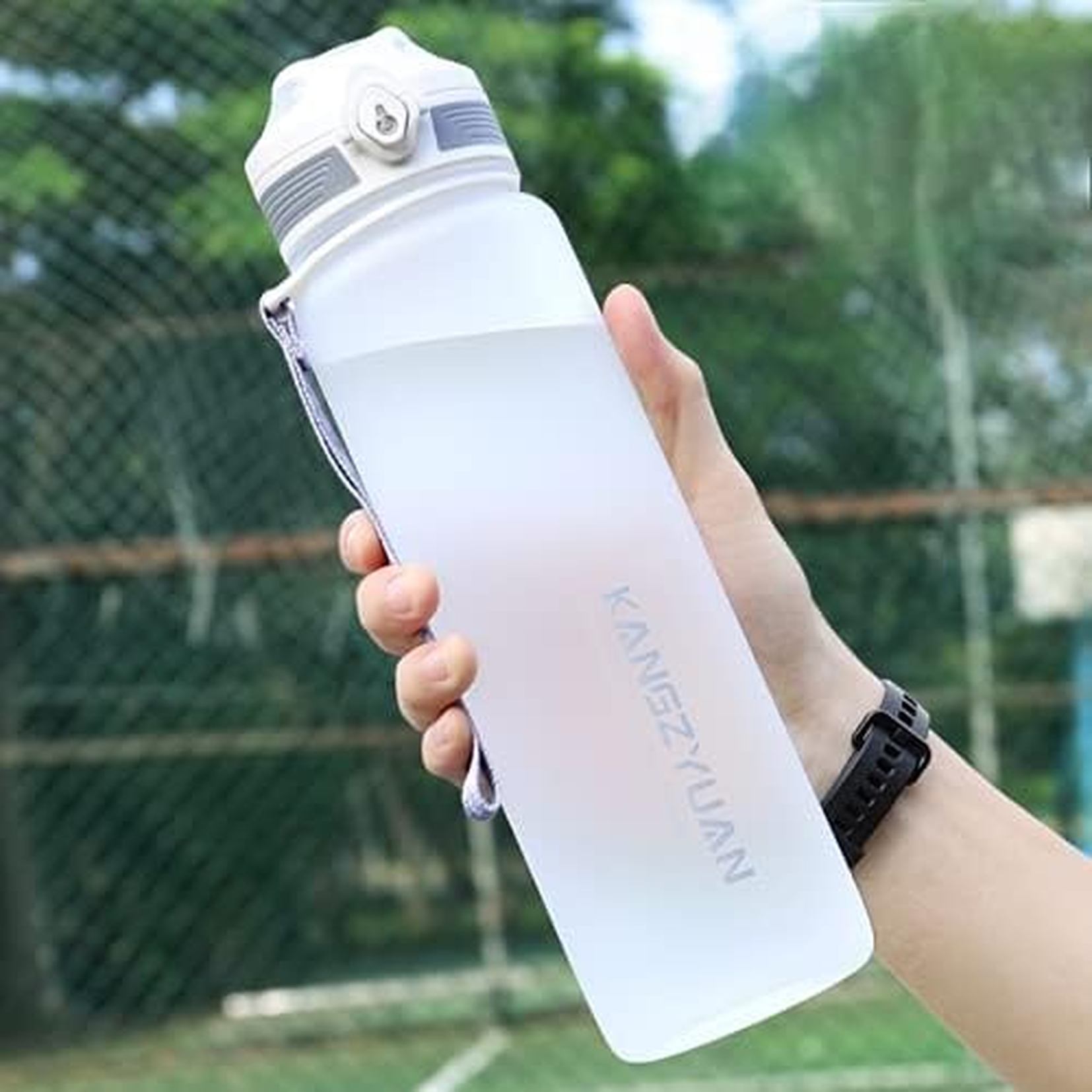 大容量ボトル 水筒 ポータブルストロースポーツウォーターボトル 500ml BPAフリー プラスチックウォーターボトル 自転車 大人 子ども アウトドア 登山用/キャンプ/ランニング/ジム/ スポーツ