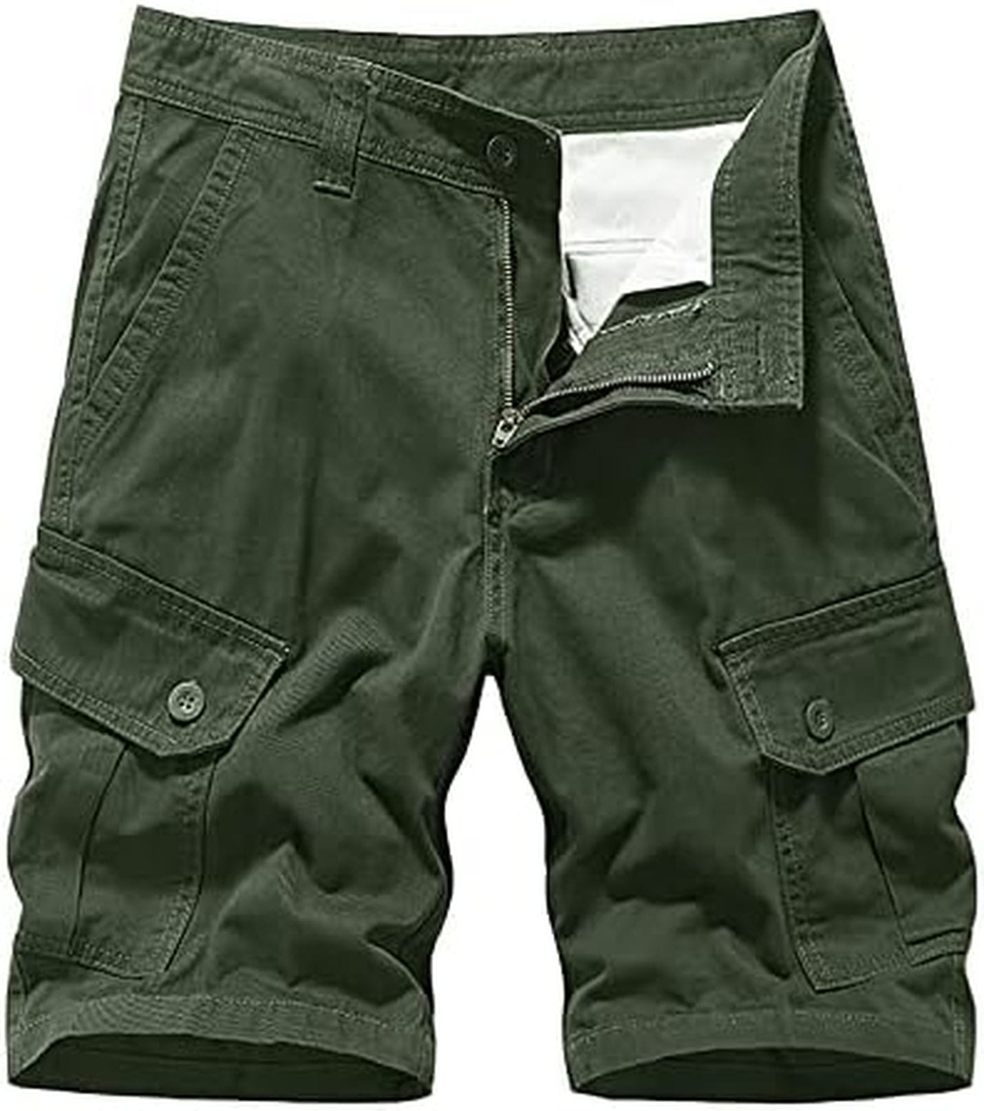 カーゴパンツ ショートパンツ メンズ ウエストゴム リラックスフィット コットン 軽量 速乾 釣り ハイキング ワークショーツ カーゴショーツ パンツ メンズ アウトドア 多機能 かっこいい カジュア