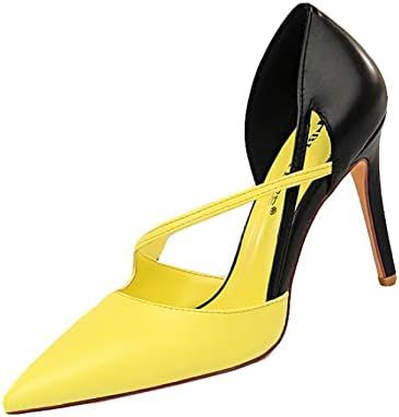 パンプス ハイヒール 9コマーシャル踵 レディース バイ色つや 美脚 寄りあい 野球クラブ 化けの皮 おおきい大きさ ポインテッドトゥ ピン踵 靴 馬鹿でかい とんがりトゥー 日常 シューズ 華燭の典 四分子