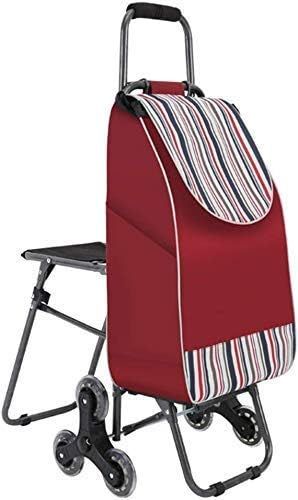 ショッピングカート 多機能 階段を上る 折りたたみ式 荷物カート 椅子付き ポータブルベビーカー 厚手の防水布収納ハンド おしゃれ かわいい キャリーバッグ｜ハッピートゥデイ