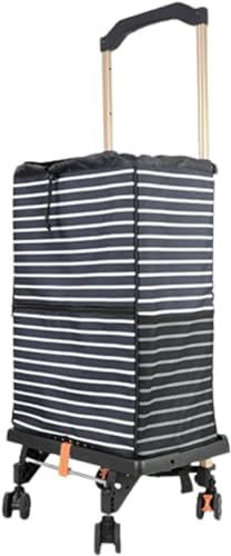ショッピングカート 買い物カート 65L ショッピングキャリー 折りたたみ 大容量 軽量 静音 4輪 360&deg;回転 コンパクト おしゃれ 買い物 アウトドア ブラック 軽い 横押しハンド かわいい タ｜ハッピートゥデイ