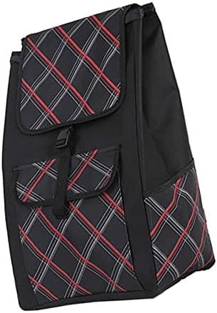 折りたたみショッピングハンドカートの取り替えっこ用御徒面子 - 49L 買い出し路面電車の取り替えっこ用御徒面子 オックスフォード差し交わす雨合羽ショッピングカートバッグ 大静電容量買い出し御徒面子 身寄り用時刻表品の買い出し用ス