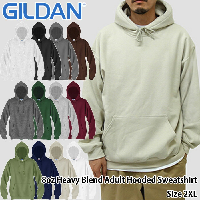 楽天市場】GILDAN/8oz Pullover Hooded Sweatshirts(ギルダン/8オンス