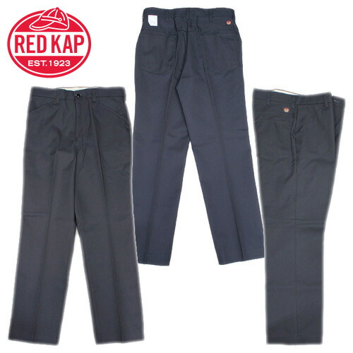 RED KAP ネイビー プリーツパンツ 34W UNBIND rdkp-pt050-ch_01.jpg