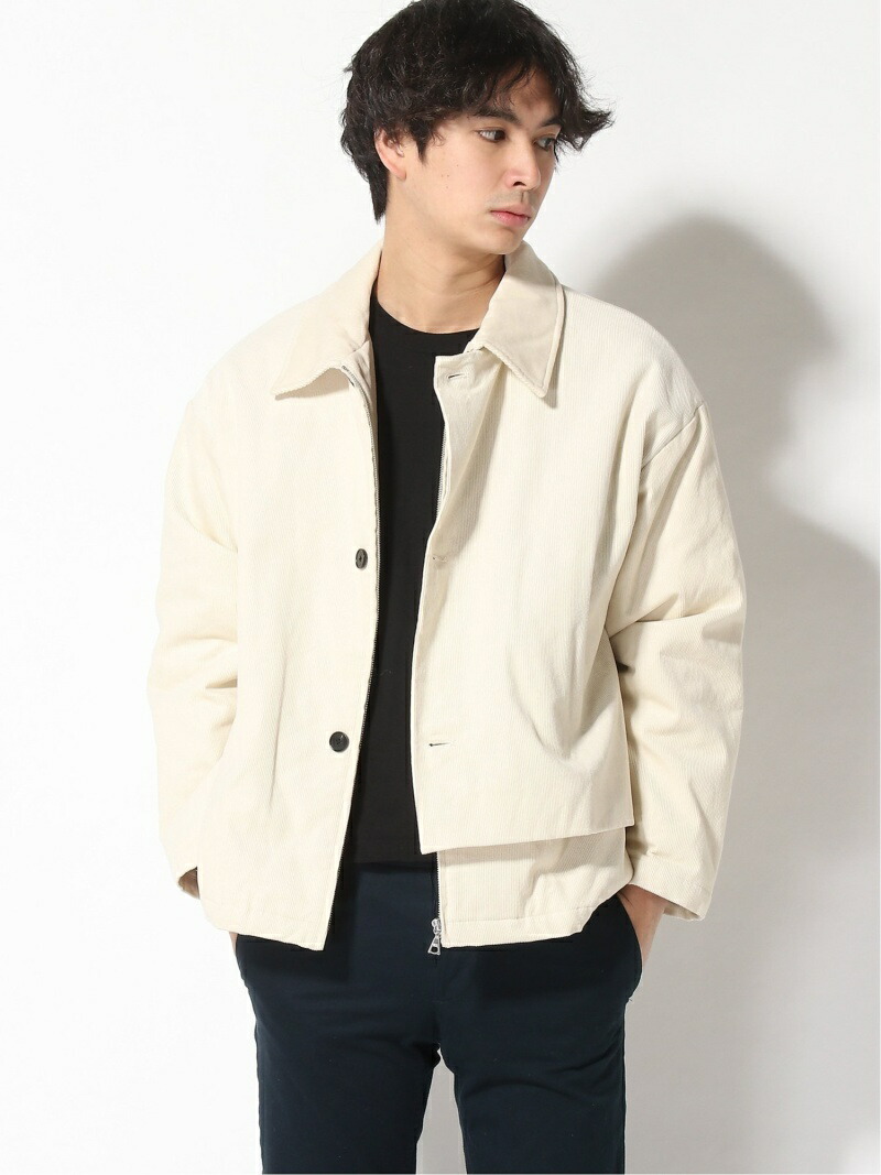 高評価のクリスマスプレゼント コート ジャケット ハレ Hare Fashion M Corduroyブルゾン Rakuten ブルゾン ベージュ 送料無料 ブラック ホワイト Cc05 Bhavaspa Com