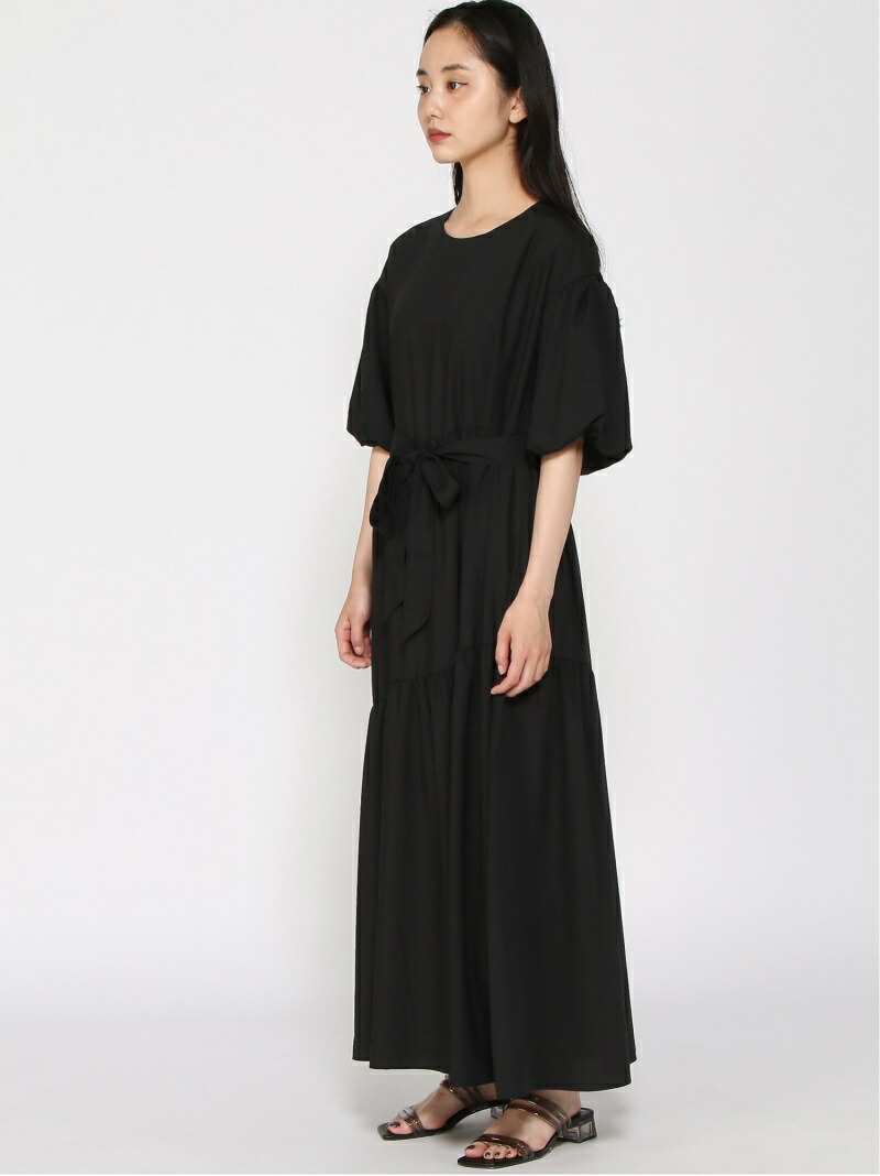 W ティアードワンピ Ss Hare ハレ ワンピース 半袖ワンピース グリーン ブラック 送料無料 Rakuten Fashion Aplusfinance Blog Com