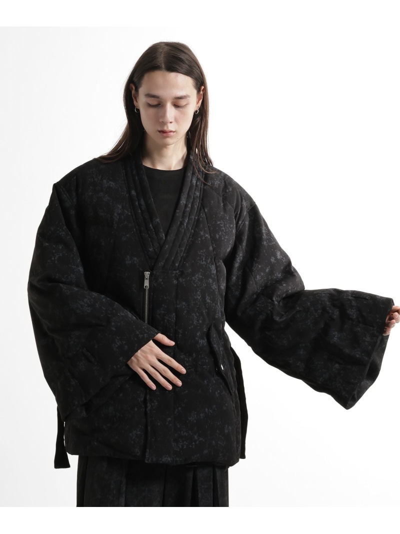 【SALE／48%OFF】【SET UP対応】YOSE/SAMUEダウンブルゾン HARE ハレ ジャケット・アウター ブルゾン・ジャンパー ブラック グレー【RBA_E】【送料無料】[ Fashion] 12,027円