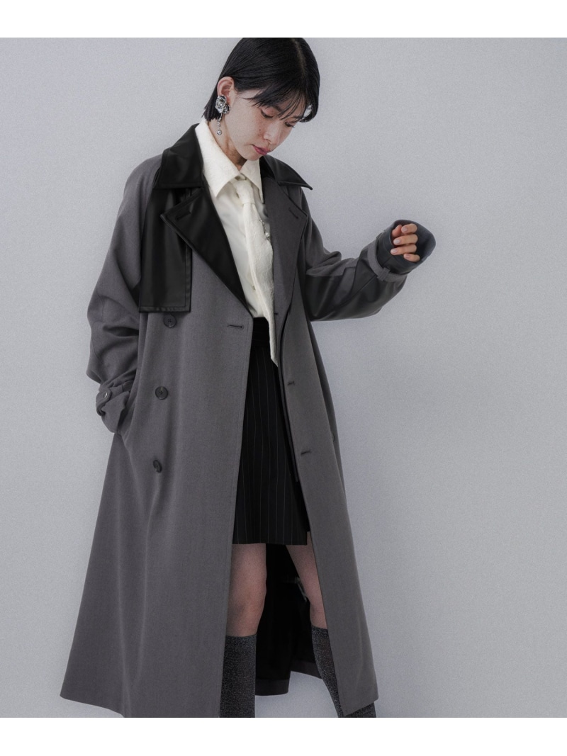 楽天市場】【SALE／50%OFF】(M)ギャバツイルトレンチ HARE ハレ