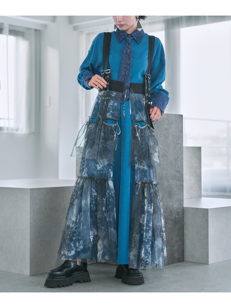 楽天市場】【SALE／37%OFF】ニュアンスガラネックスリット
