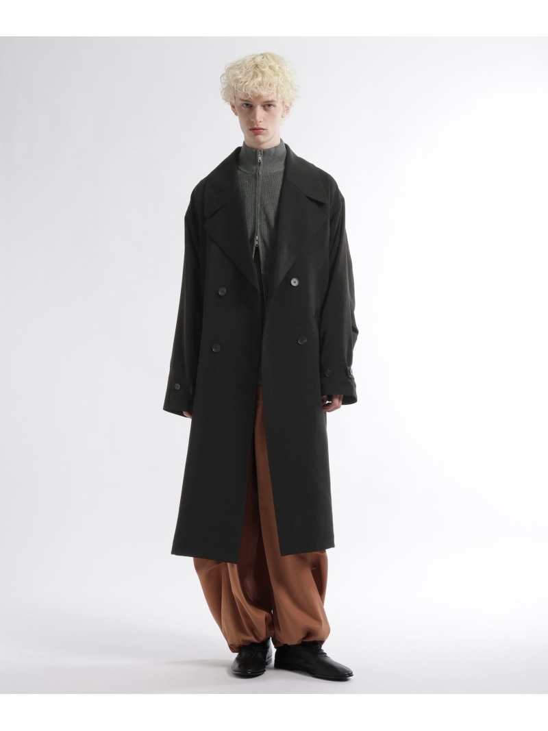 【SALE／29%OFF】TOROMIオーバーコート HARE ハレ ジャケット・アウター トレンチコート ブラック グリーン【RBA_E】【送料無料】[ Fashion]