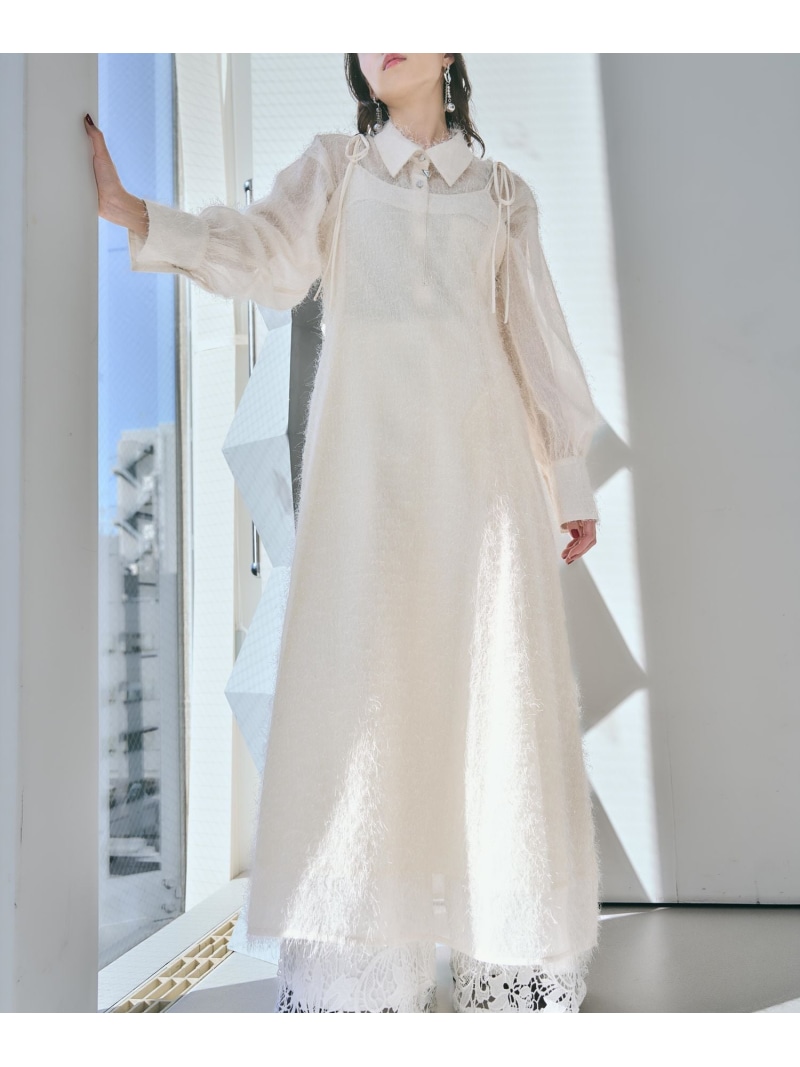 楽天市場】【SALE／37%OFF】ニュアンスガラネックスリット