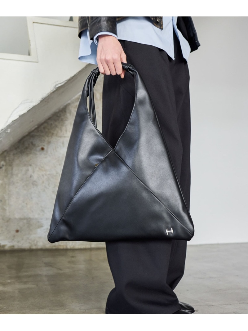 【SALE／20%OFF】Hパーツサンカクトート HARE ハレ バッグ トートバッグ ブラック【RBA_E】【送料無料】[ Fashion]