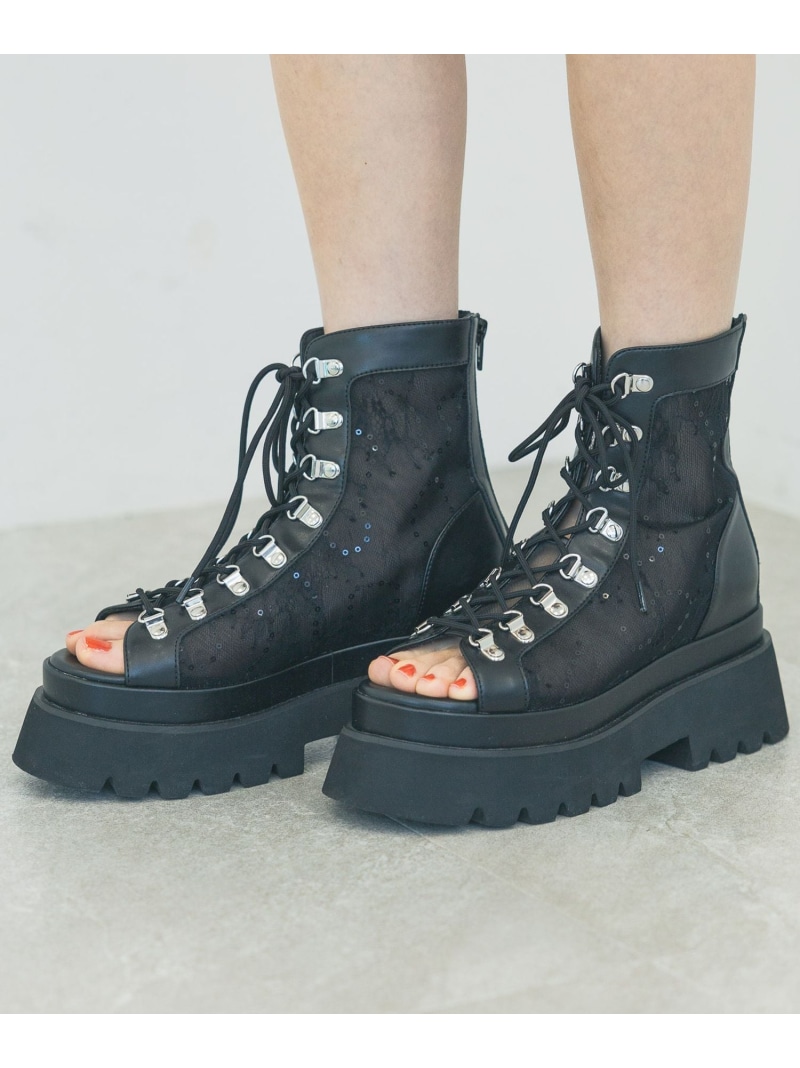 極美品✨完売品✨HARE ハレ　ビット　ヒール　ミュール サンダル　レザー HARE（ハレ）の「ビットヒールミュール(HARE)（ドレスシューズ