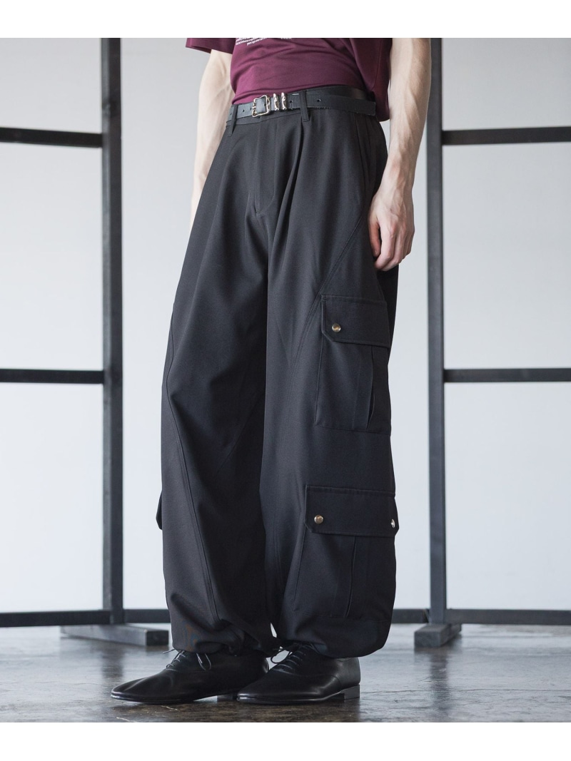 マテリアルZIPカーゴパンツ HARE（ハレ）の「マテリアルZIPカーゴパンツ(HARE)（カーゴ