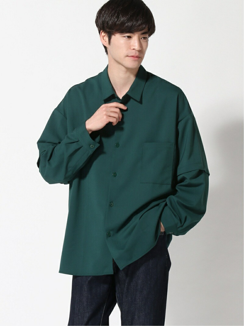 楽天市場 Rakuten Fashion Sale 50 Off M Multidesignsh Ls Hare ハレ シャツ ブラウス 長袖シャツ グリーン グレー ブラック ブラウン ベージュ Rba E 送料無料 Hare ハレ