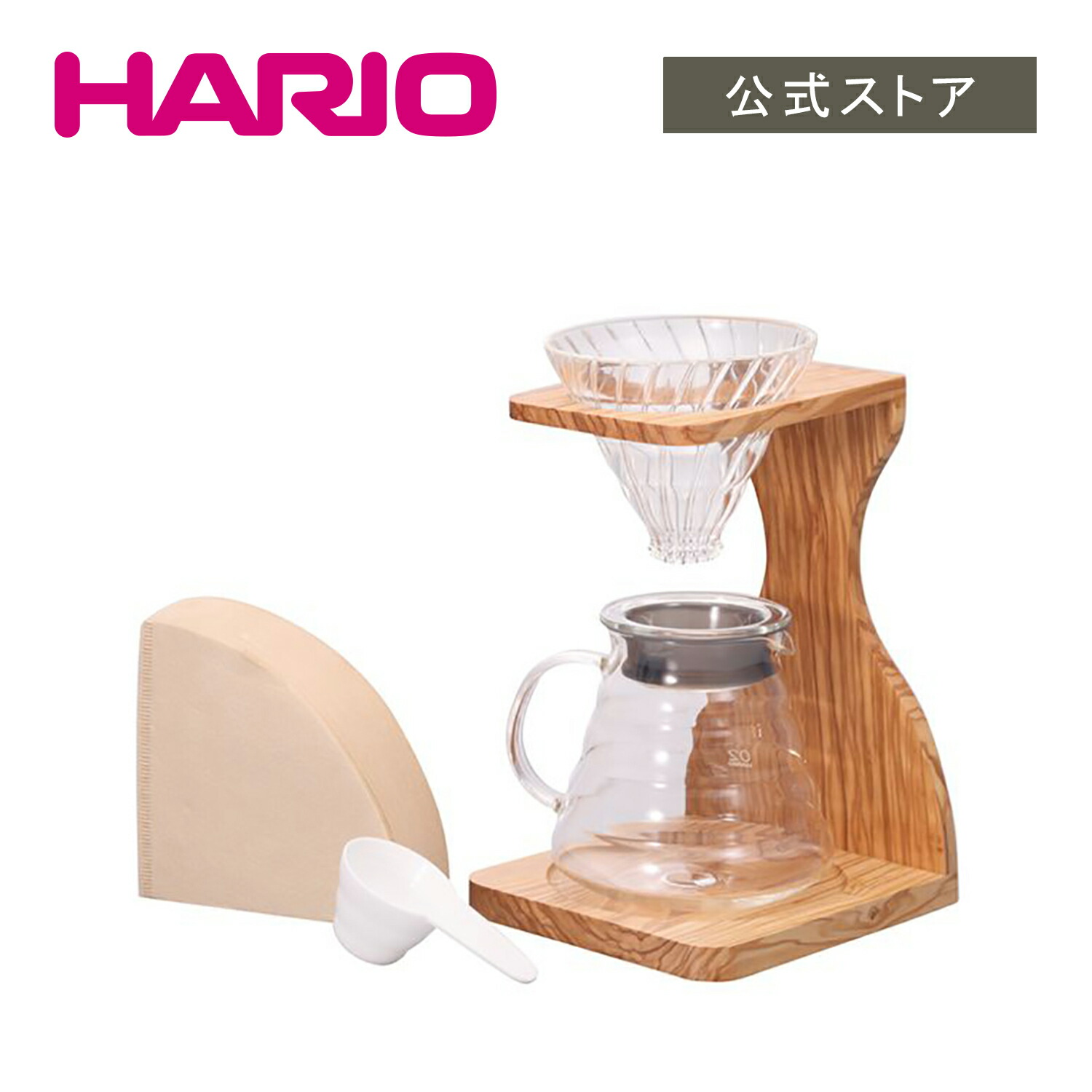 楽天市場】【公式ショップ】HARIO ビーカーサーバー＆ドリッパーセット HARIO ハリオ セット : HARIO公式NETSHOP楽天市場店