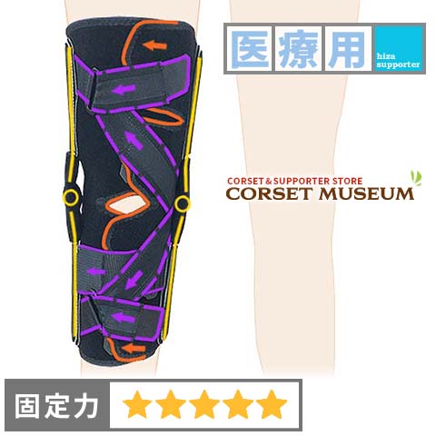 ACL装具　前十字靭帯サポーターMサイズ 楽天市場】【スポーツ用】膝サポーター｜エクスエイドニーACL