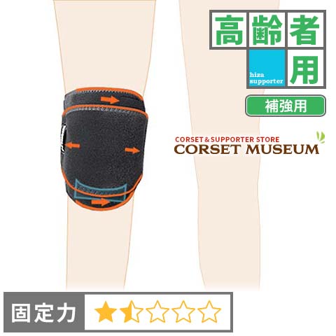 膝サポーター 高齢者 脱臼 ニーフィットパテラ(S・M-Lサイズ)