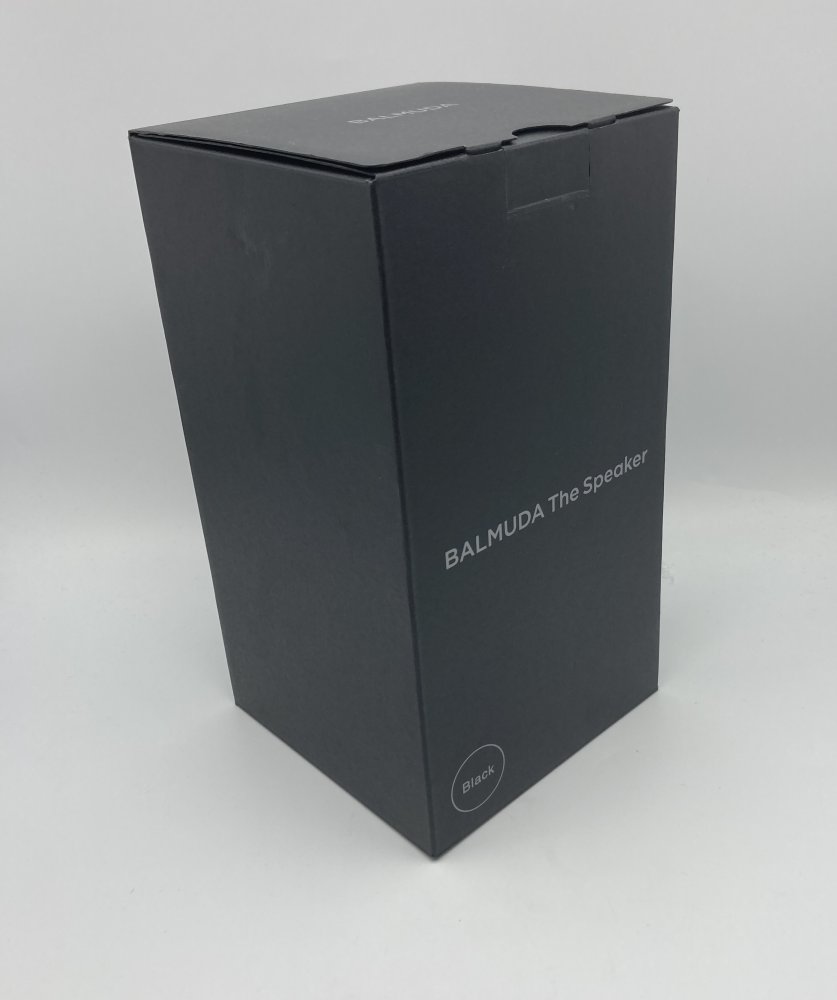 中古 バルミューダ ザ・スピーカー ブラック Bluetoothスピーカー BALMUDA The Speaker M01A-BK|中古ゲーム&家電類取扱店ハリソン