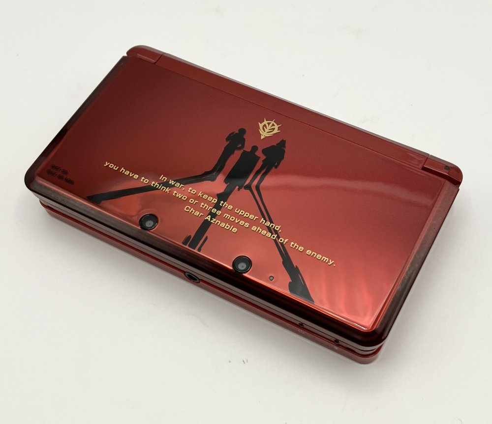 中古 SDガンダム GGENERATION 3D シャア専用ニンテンドー3DS プレミアムボックス Nintendo 任天堂 ゲーム ゲーム機 レトロ 携帯ゲーム機 一人時間 タッチパネル 懐かしい 平成 ゲーム ワイワイ