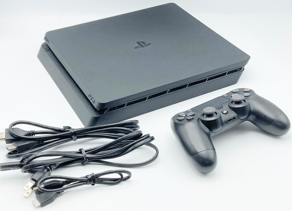 中古 PlayStation 4 ジェット・ブラック 500GB (CUH-2200AB01) SONY ソニー プレイステーション4 据え置きゲーム機 ゲーム機 レトロ 19,314円